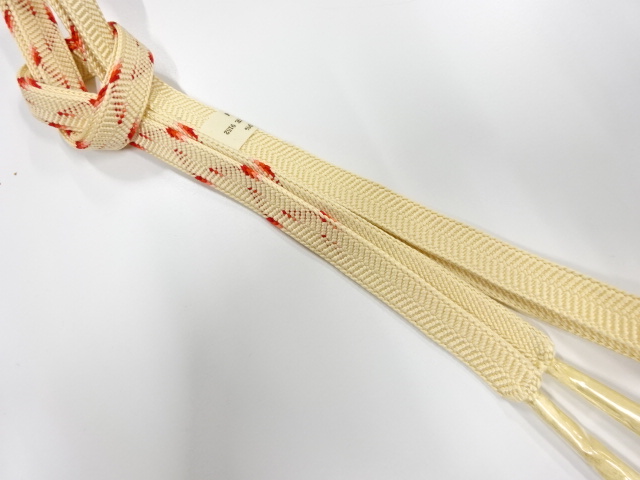 未使用品　正絹　手組帯締め